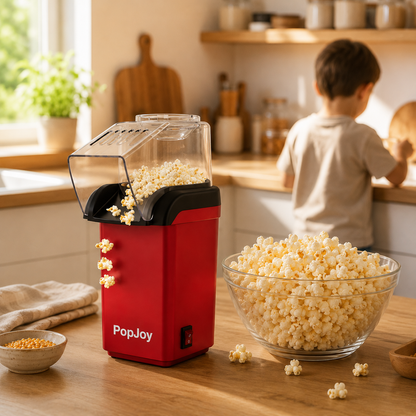 PopJoy- Domowy popcorn bez oleju 🍿