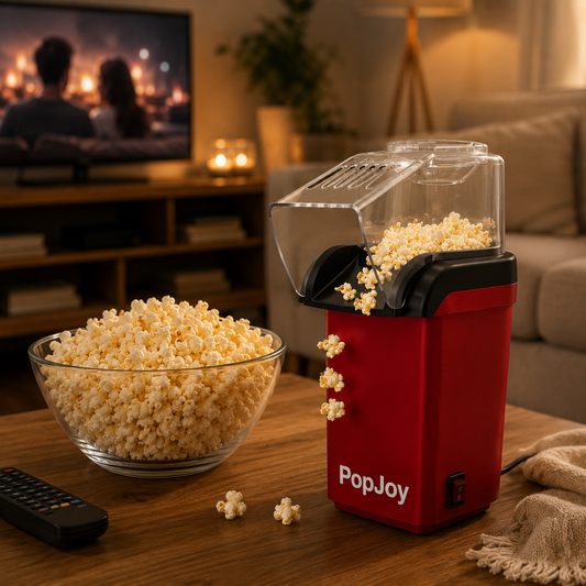 PopJoy- Domowy popcorn bez oleju 🍿